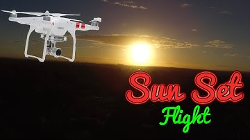 First Flight, Sun Set | DJI Phantom 3 Standard Drone