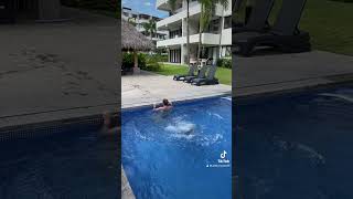 Dangerous Number Jumping Over Daddy