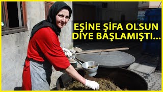 Hasta Eşi için Kozalak Pekmezi Yaptı, Şimdi 5 Ton Üretiyor Resimi