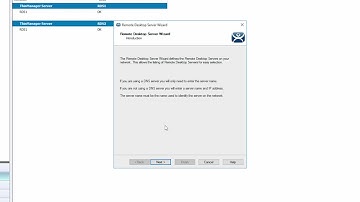 Adding a Remote Desktop Server