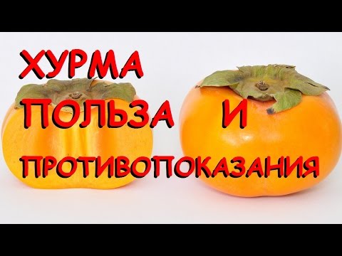 Хурма. Польза и вред.