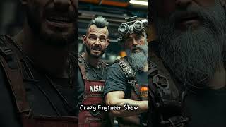 Crazy Engineer Show 19 #adamrose #construction #engineering #workers #funny #automobile #comedy