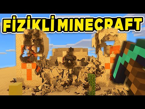 Gerçek Fizikli Minecreaft | Scp / Minecraft Haritası (Teardown)