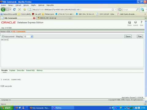 Oracle sql plus - YouTube