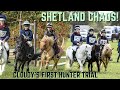 Shetland chaos at cloudys first hunter trial