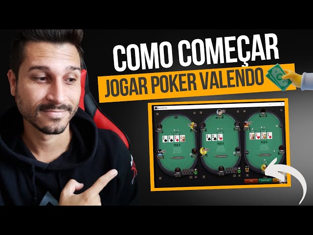 MELHOR OPÇÃO PARA JOGAR POKER ONLINE A DINHEIRO REAL PELO CELULAR OU PC 