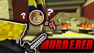 SKIN TROLLING THE MURDERER  (Minecraft Murder Mystery)