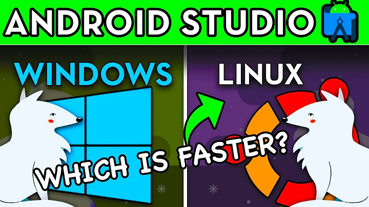 Does Linux run Android Studio FASTER than Windows?