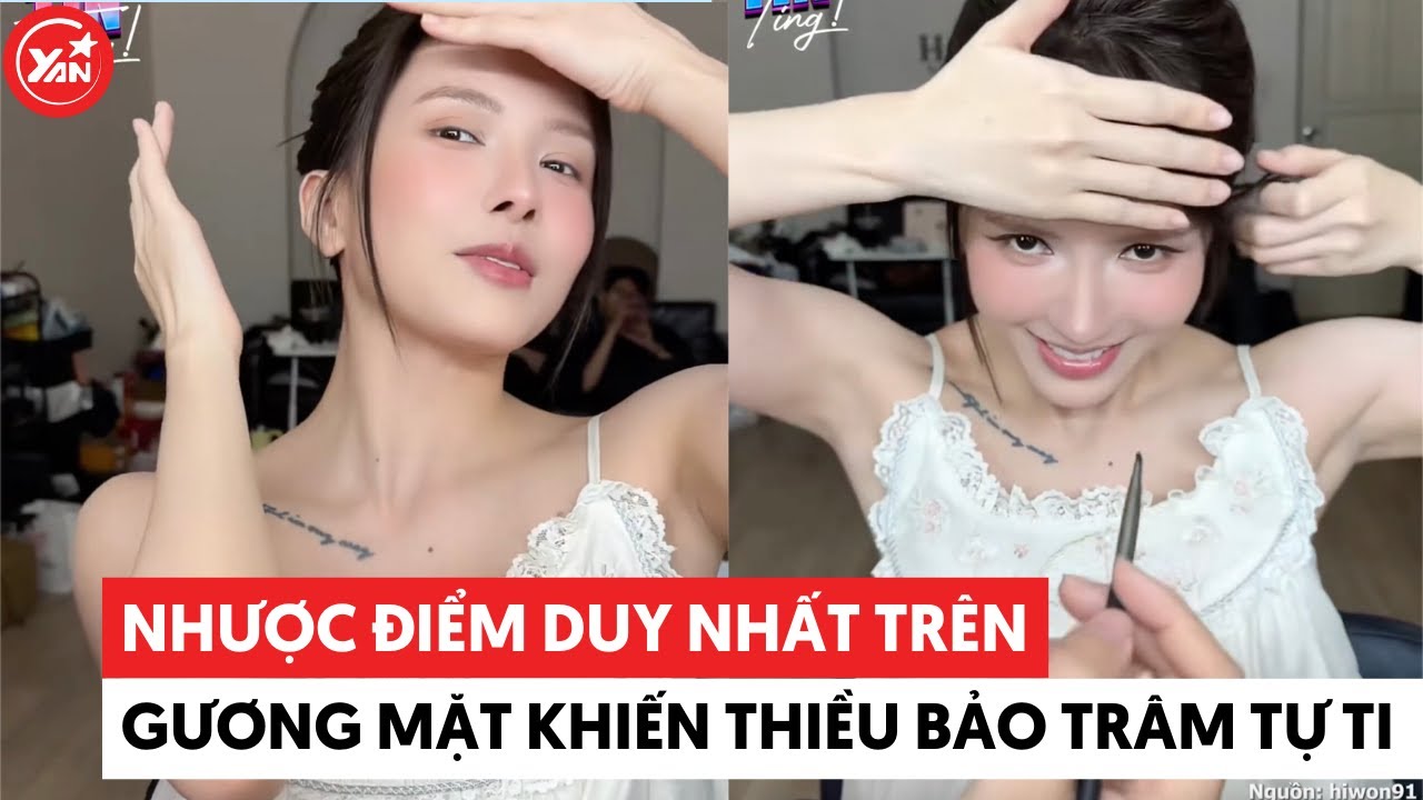 Nhược điểm duy nhất trên gương mặt khiến Thiều Bảo Trâm thiếu tự tin 