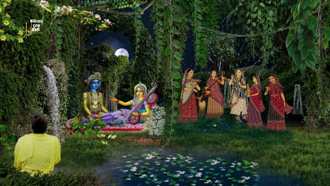 ऐसी भावना करके नाम जप अगर किया तो जल्दी ही निकुंज की झलक आएगी।। Morning shri radha naam jaap 