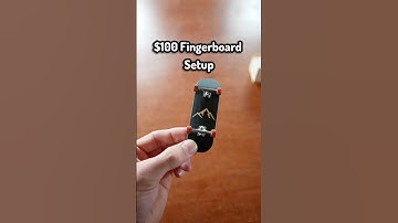 $100 PRO Fingerboard Setup🖤