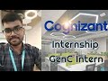 Cognizant Internship Experience 2025 | GenC Intern Cognizant