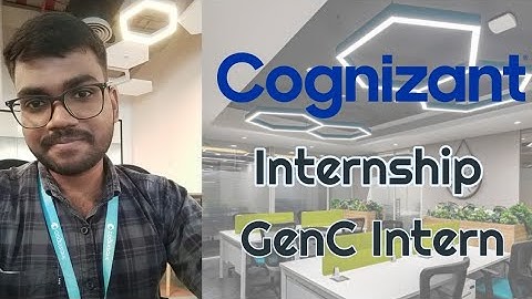 Cognizant Internship Experience 2025 | GenC Intern Cognizant