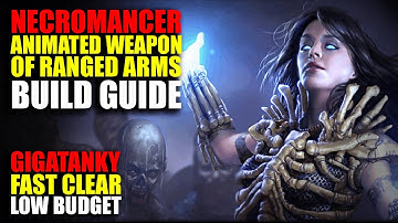 Animated Ranged Weapons Necro | Best off-Meta build ever | End Game Guide | POE 3.27