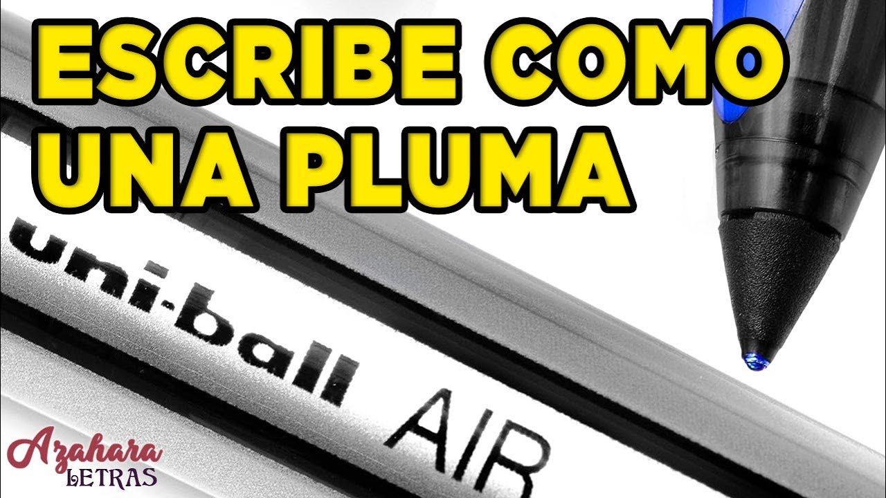 🖊️ UNI-BALL AIR: UN ROLLER que ESCRIBE COMO una PLUMA 🖋️ 