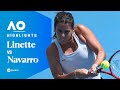 Magda Linette vs Emma Navarro | Round One | Australian Open 2026 Highlights 🇦🇺