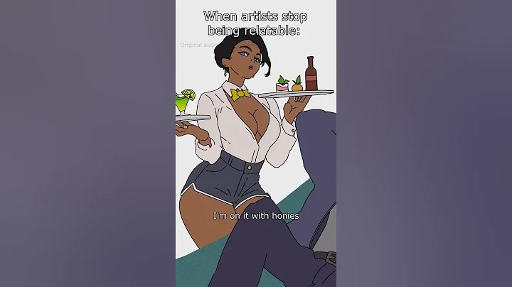 When artists stop being relatable #shorts #funny #animations #art #rapper