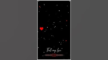 Love Effect Black Screen Template || Heart Effect Black Screen Video || Love Template Video