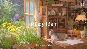Thumbnail of 𝙎𝙥𝙧𝙞𝙣𝙜 🌷Chill Korean Cafe Playlist to  Study, Work -K Pop Music to relax, Coffee Shop Playlist