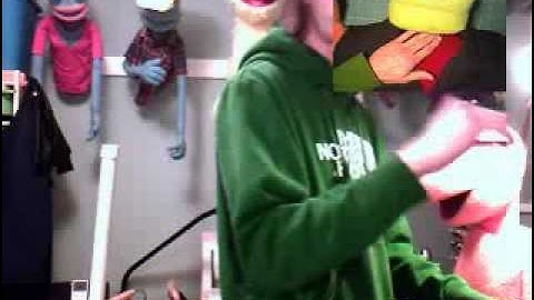 Attaching a Puppet Head to Body.