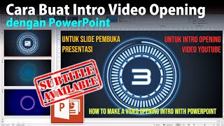 Cara Membuat Intro Video Opening dengan PowerPoint