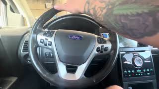 2018 Ford flex, customer complaint, jerking on acceleration