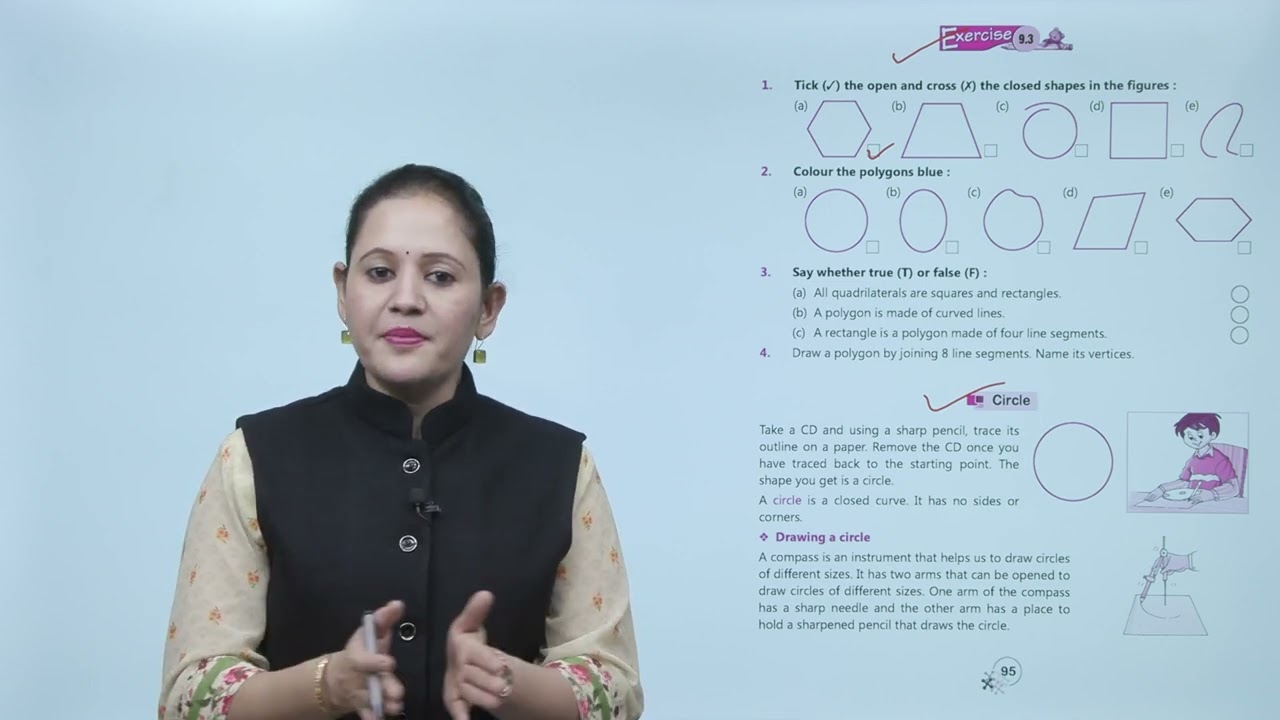 Ch 9 | First Step | Maths | Class 4 | Geometry | For children