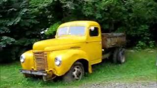 John Deere Tractor $895 + neat old International Dump Truck