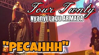 FOURTWNTY LIVE IN PURWOKERTO KETEMU FLOAT, NYANYI REALITA, ZONA NYAMAN, SAMPE LAGU ARMADA-HARGAI AKU