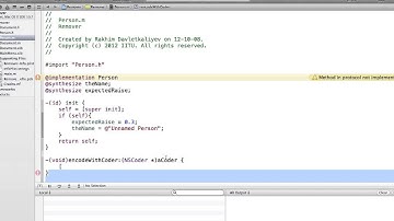 Objective C Programming Lecture 8 Module 1