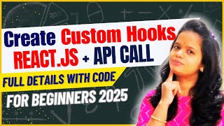 How to Create Custom Hooks in React for API Calls? | Custom React Hook | Api Calls React Custom Hook