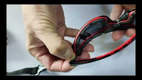 Red Wing 95214 Unisex Safety Glasses Strap Changing Guide