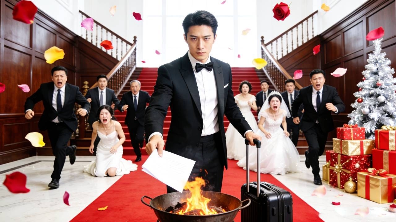 On Their Wedding Day, He Saw His Wife Kiss Her Lover,Left Smiling, Became Billionaire—She Regretted