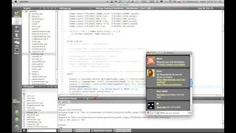 Qt Creator feat. qTwitter