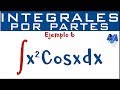 Integración por partes | Ejemplo 6 | Coseno