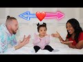 WHO DOES OUR BABY LOVE MORE?!?! **YOU WOULD NEVER GUESS**