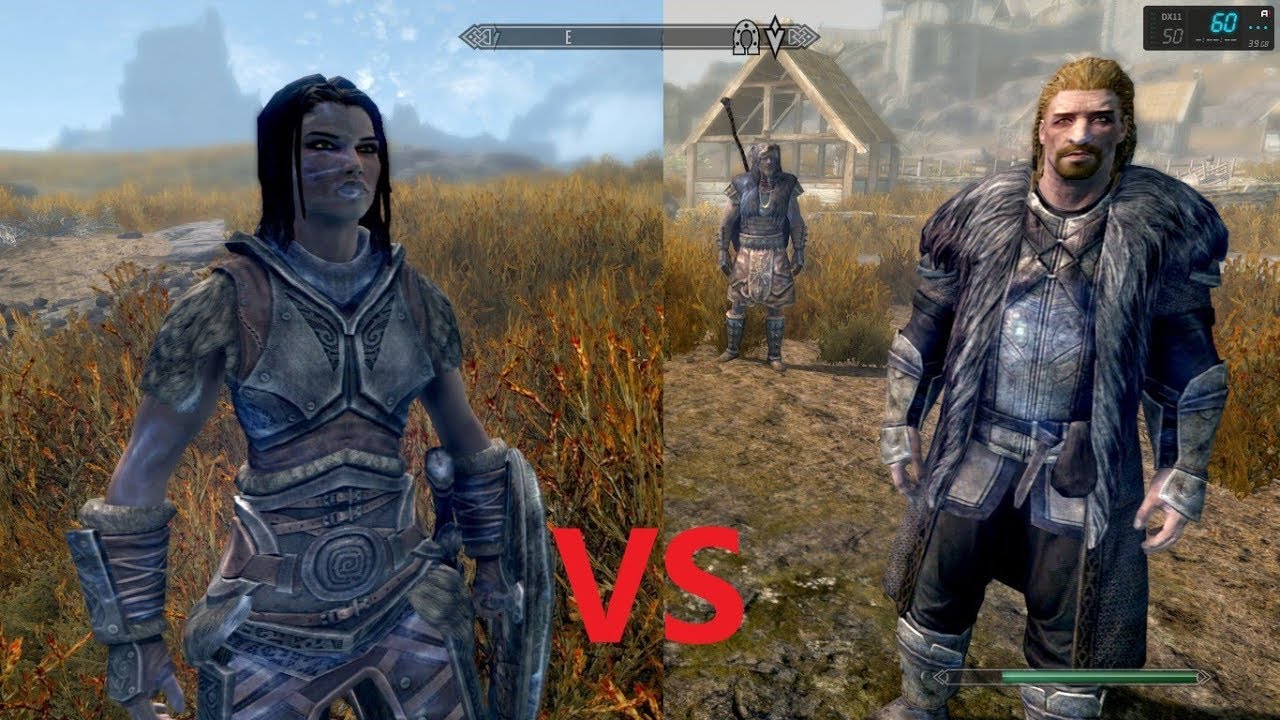Skyrim Dead Thrall duels. Lydia vs Ulfric Stormcloak and Galmar Stone