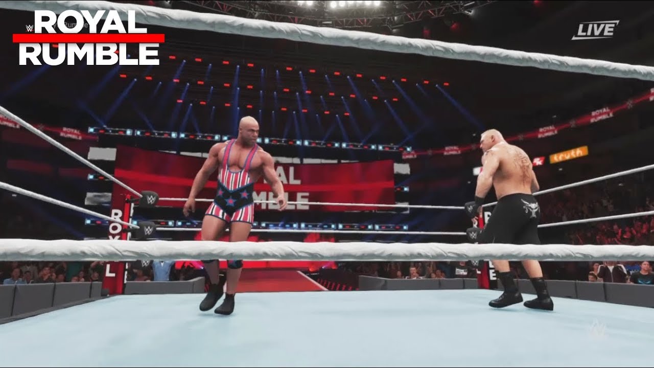 WWE 2K18 30 Man Royal Rumble MatchRoyal Rumble 2018WWE