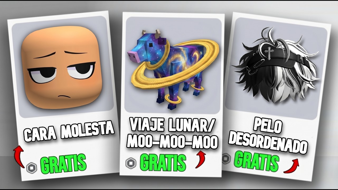 +25 ITEMS GRATIS de ROBLOX que AÚN puedes CONSEGUIR!