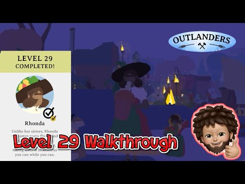 Outlanders - level 29 Rhonda walkthrough | Apple Arcade