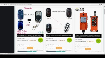 Import products with Chrome Extension Process
