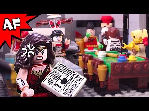 Lego Wonder Womans Neighbors - Superheros Bad Day @artifexcreation