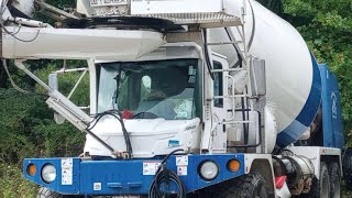 POV Front Discharge Concrete Mixer || Pump Job