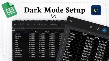 How to enable dark mode in Google Sheets (dark interface tips)