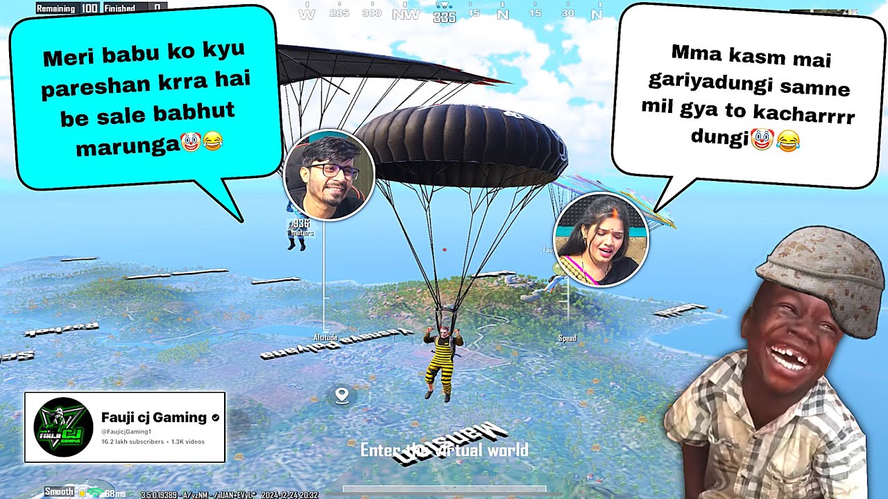 NEXT LEVEL TROLLING AND IRRITATING ​⁠@FaujicjGaming1 PRETTY WIFE🔥😈 || BGMI FUNNY & WTF MOMENTS😂