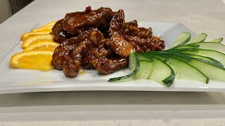 Orange beef 陳皮牛