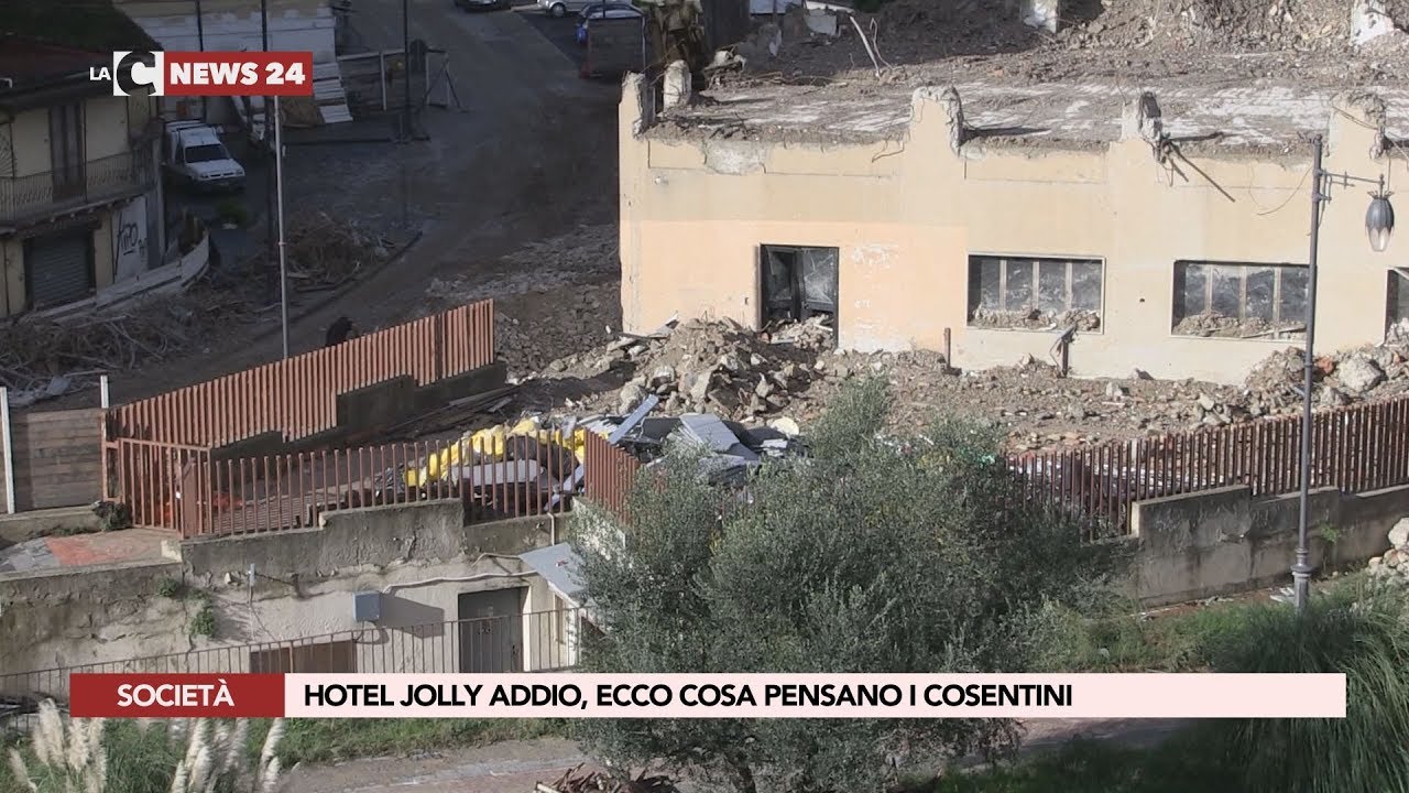 notizie del giorno HOTEL JOLLY ADDIO, ECCO COSA PENSANO I COSENTINI