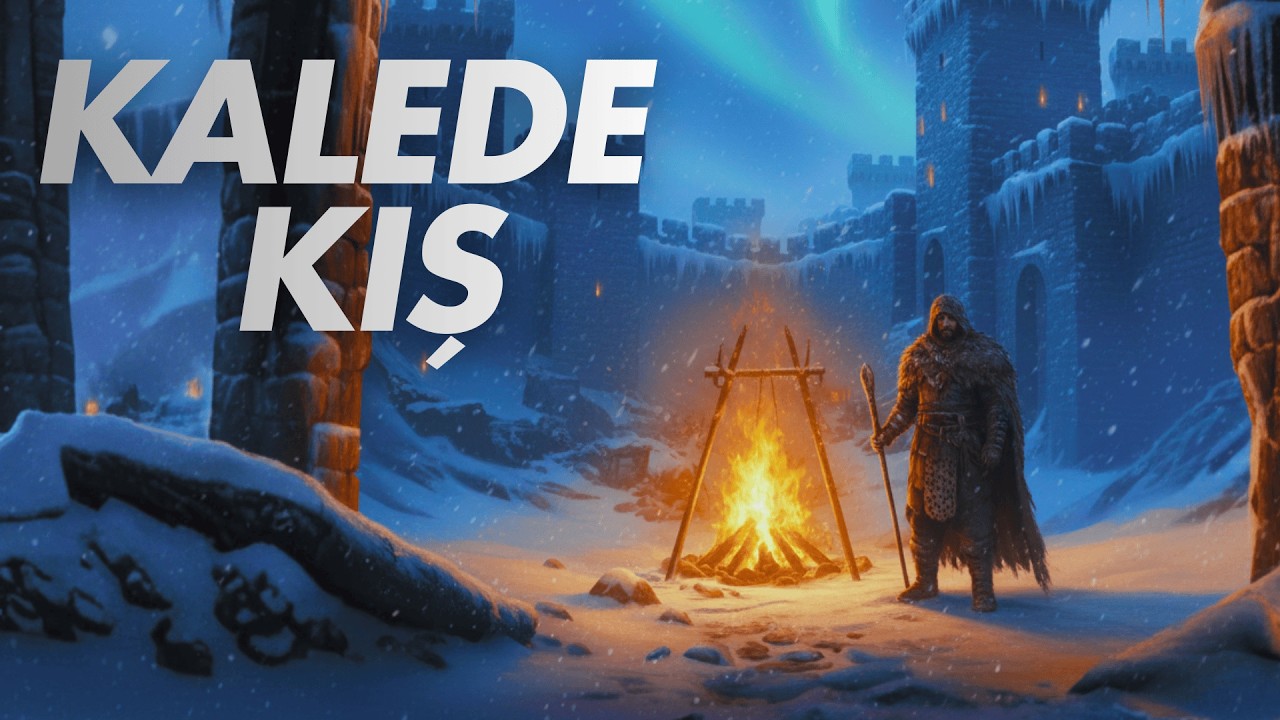 ORTA ÇAĞ KALESİNDE soğuk ve açlık ile mücadele