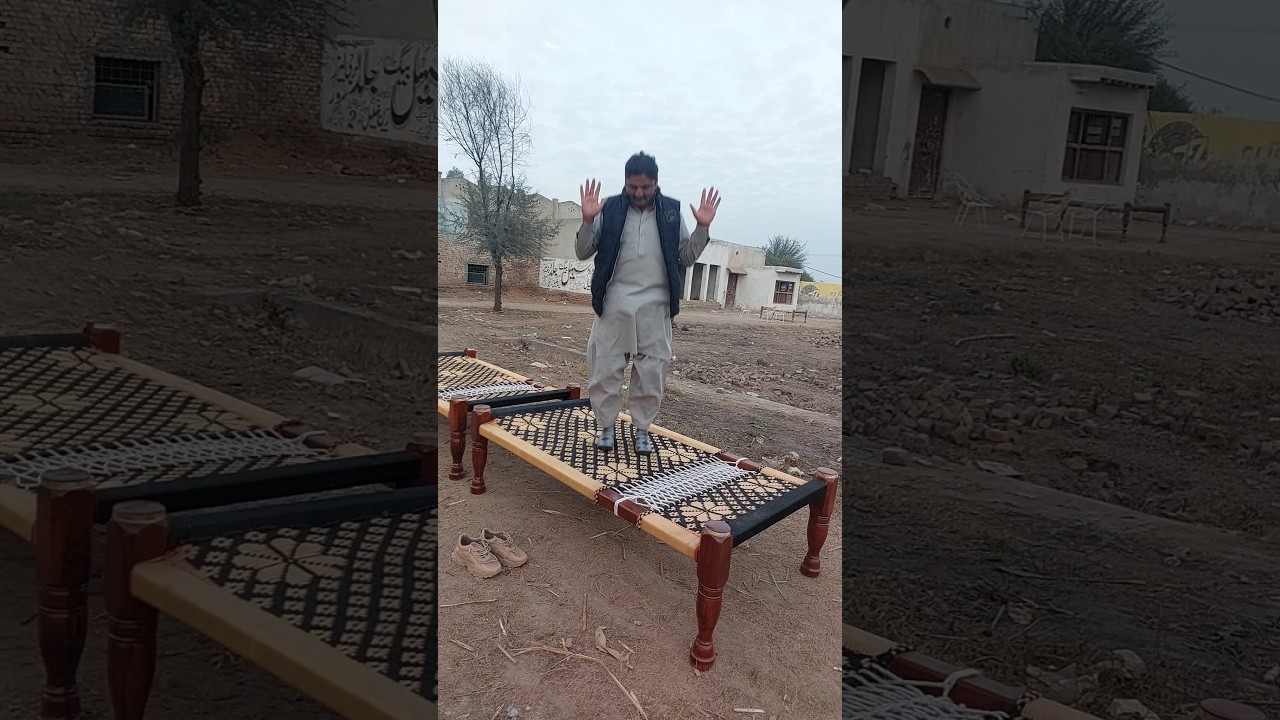 Charpai design//manji//khaat//charpai making