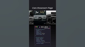 Cars showroom page source code bio 🎗️#shorts #car #showroom #animation #css